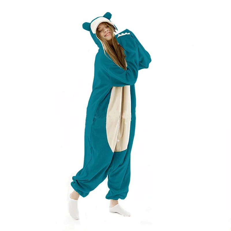 أزياء Kigurumi النسائية للهالوين أزياء تنكرية لجميع القديسين من الصوف لكامل الجسم بيجاما عيد الميلاد للنساء أزياء الهالوين الأنيمي p