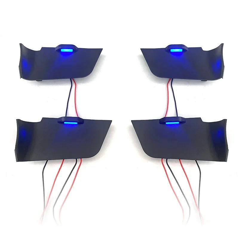 

For Toyota RAV4 2019-2023 2024 4Pcs LED Car Interior Handle Bowl Light Decorative Atmosphere Lamp Ice Blue Door Armest Indicator