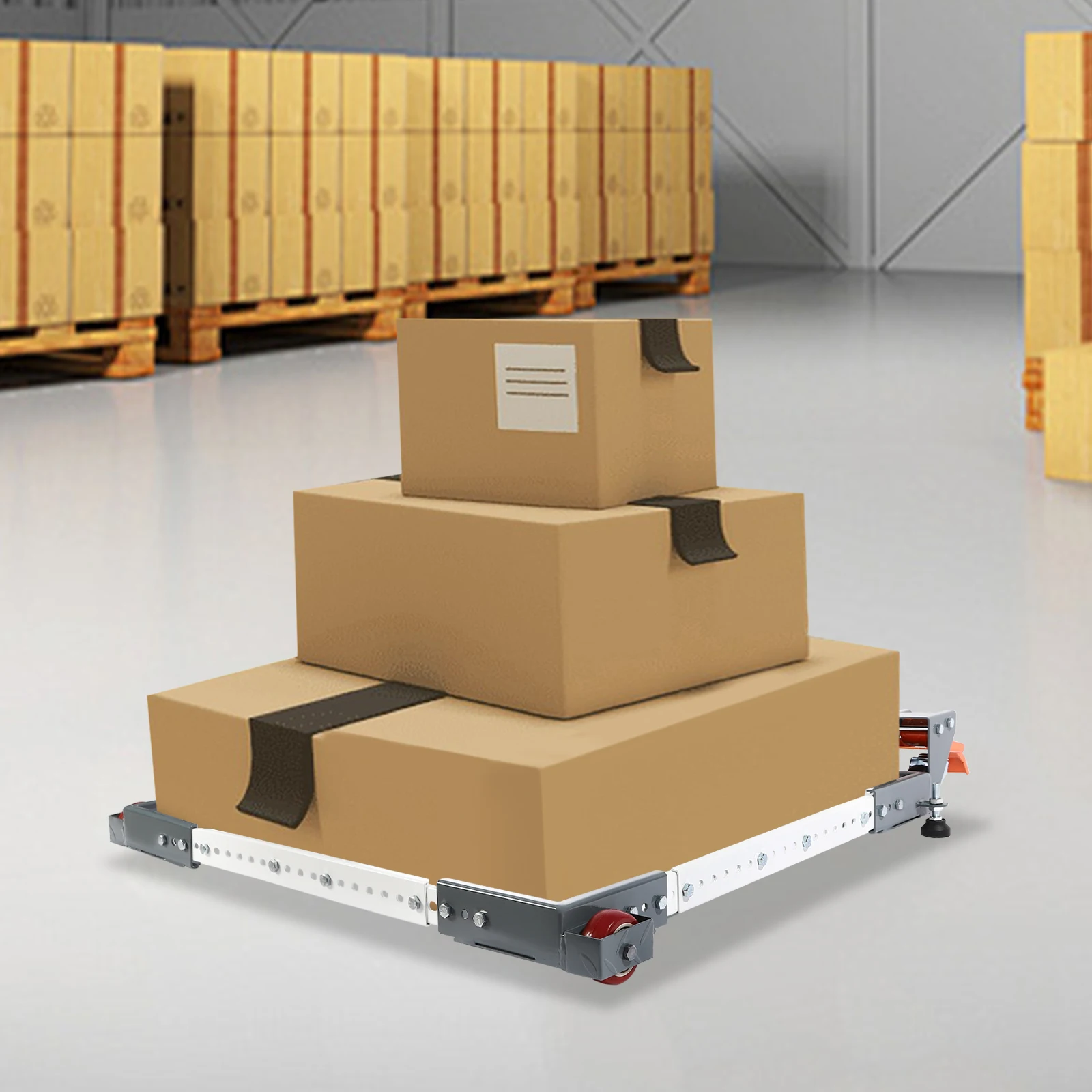 

Adjustable Mobile Base Strong Load Capacity Heavy Duty Mobile Base Easy to Move