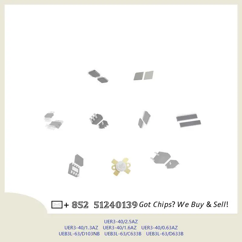 MCU chip UER3-40/2.5AZ UER3-40/1.3AZ UER3-40/1.6AZ UER3-40/0.63AZ Electronic component UEB3L-63/D103NB UEB3L-63/C633B