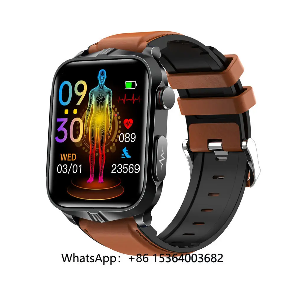 TJXL-TK11P Смарт-часы Электротерапия ЭКГ Монитор уровня глюкозы Смарт-часы Тренировка сахара и дыхания NFC SmartWatch TK11P