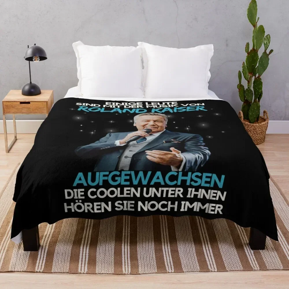 Copy of Roland Kaiser | rip Roland Kaiser| Schlagers?nger Roland Kaiser nur gott weiss warum kaiser Throw Blanket Beach Blankets