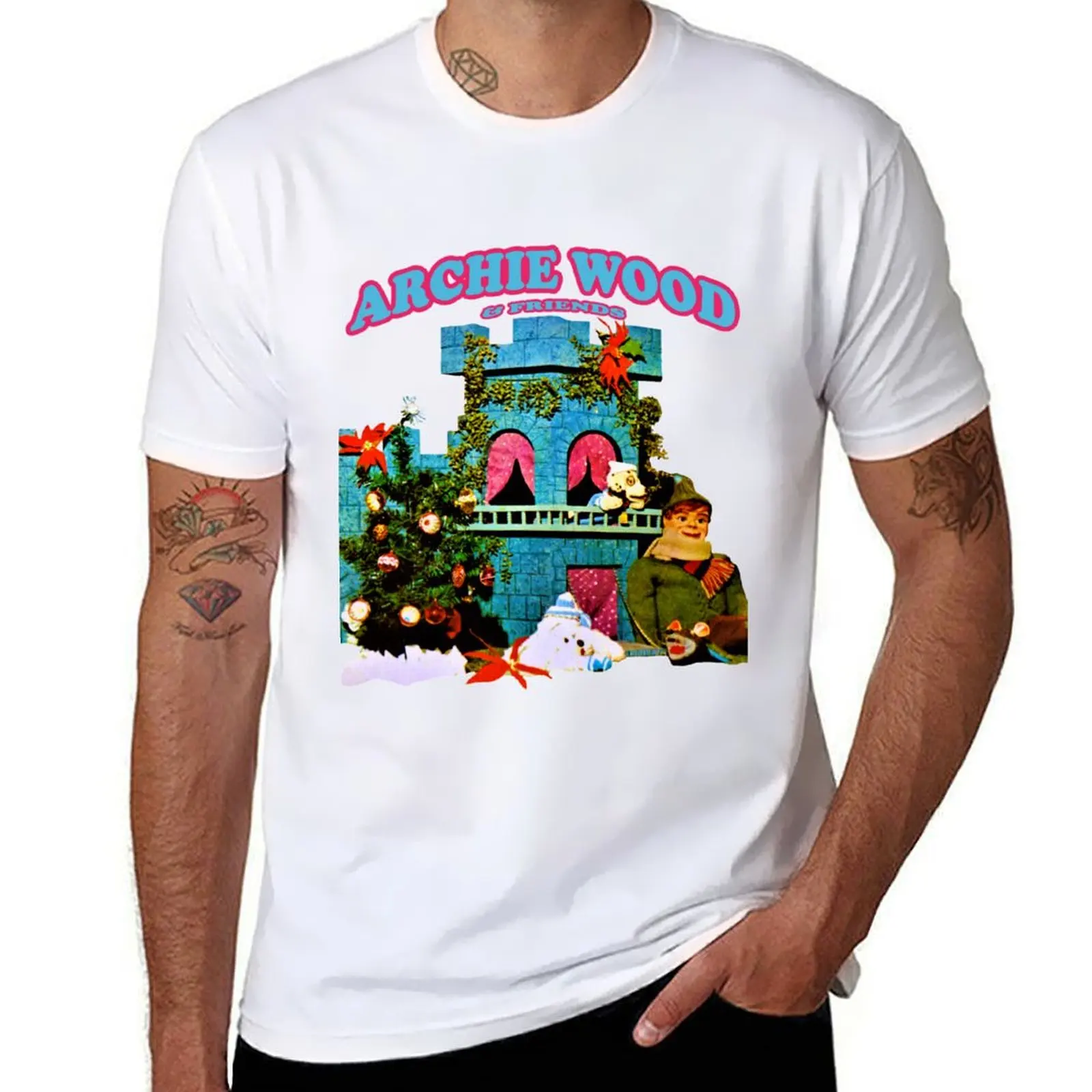 

Archie Wood, A Winnipeg Pop-Culture Icon ! T-shirt aesthetic clothes sports fans men workout shirt