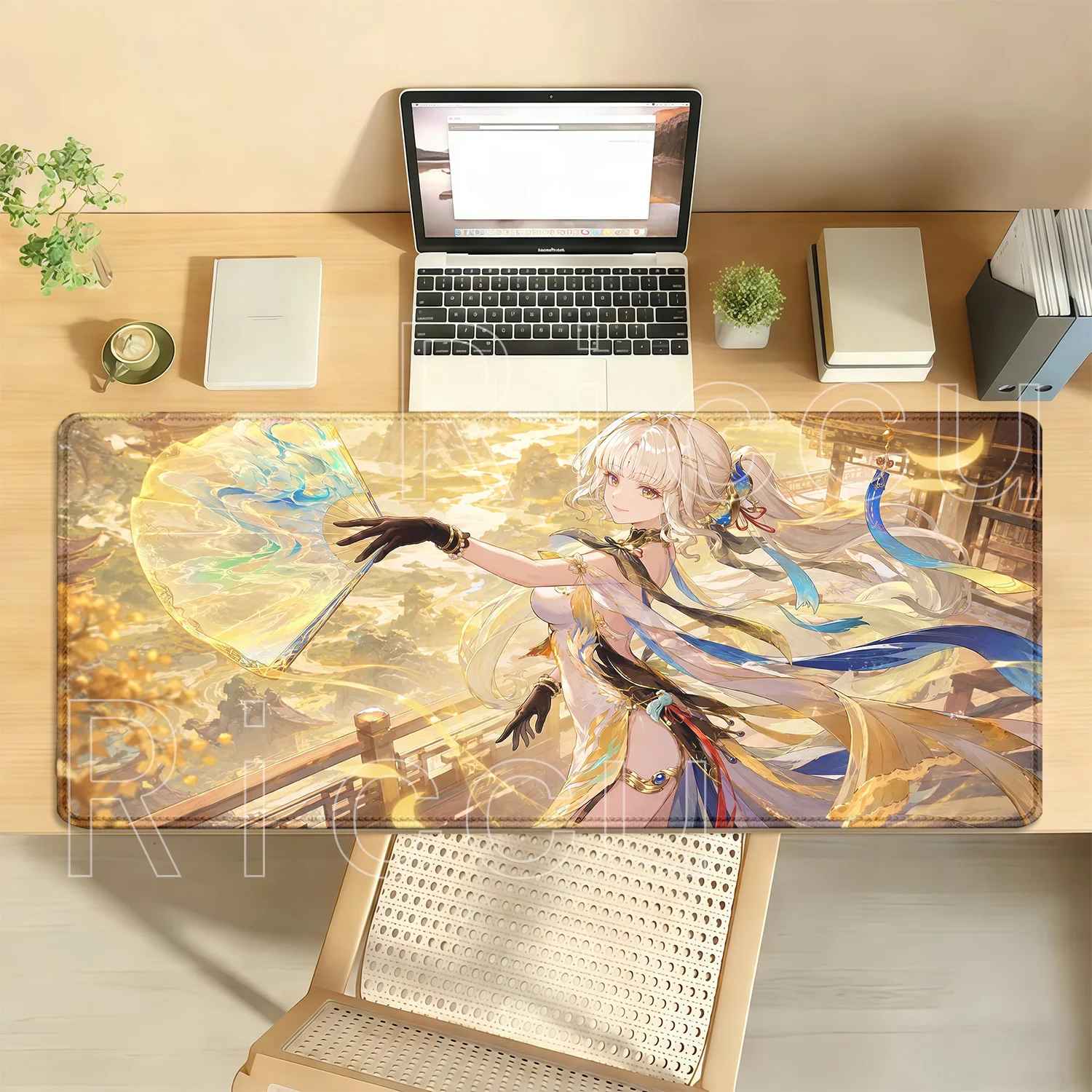 HD Printing Suisui‌ Wuthering Waves Mouse Pad Gaming Office Accessories Non-slip Mousepad Overlock Anime Sexy Girl XXL Desk Mat