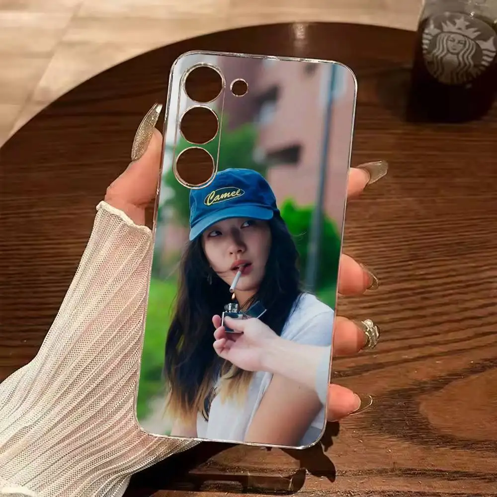 K-Kim Go-eun  Phone Case For Samsung GalaxyA13,21s,22,31,32,52,53,71,72,73 Transparent Cover
