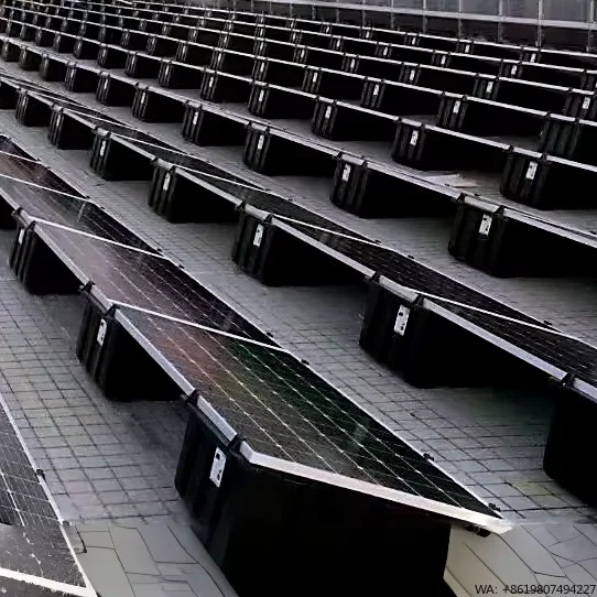 Plastic Ground Bracket Polypropylene Ballast for Roof Mount Solar Panel Roof Ballast Mounting for Solar Roof Solar Energy System