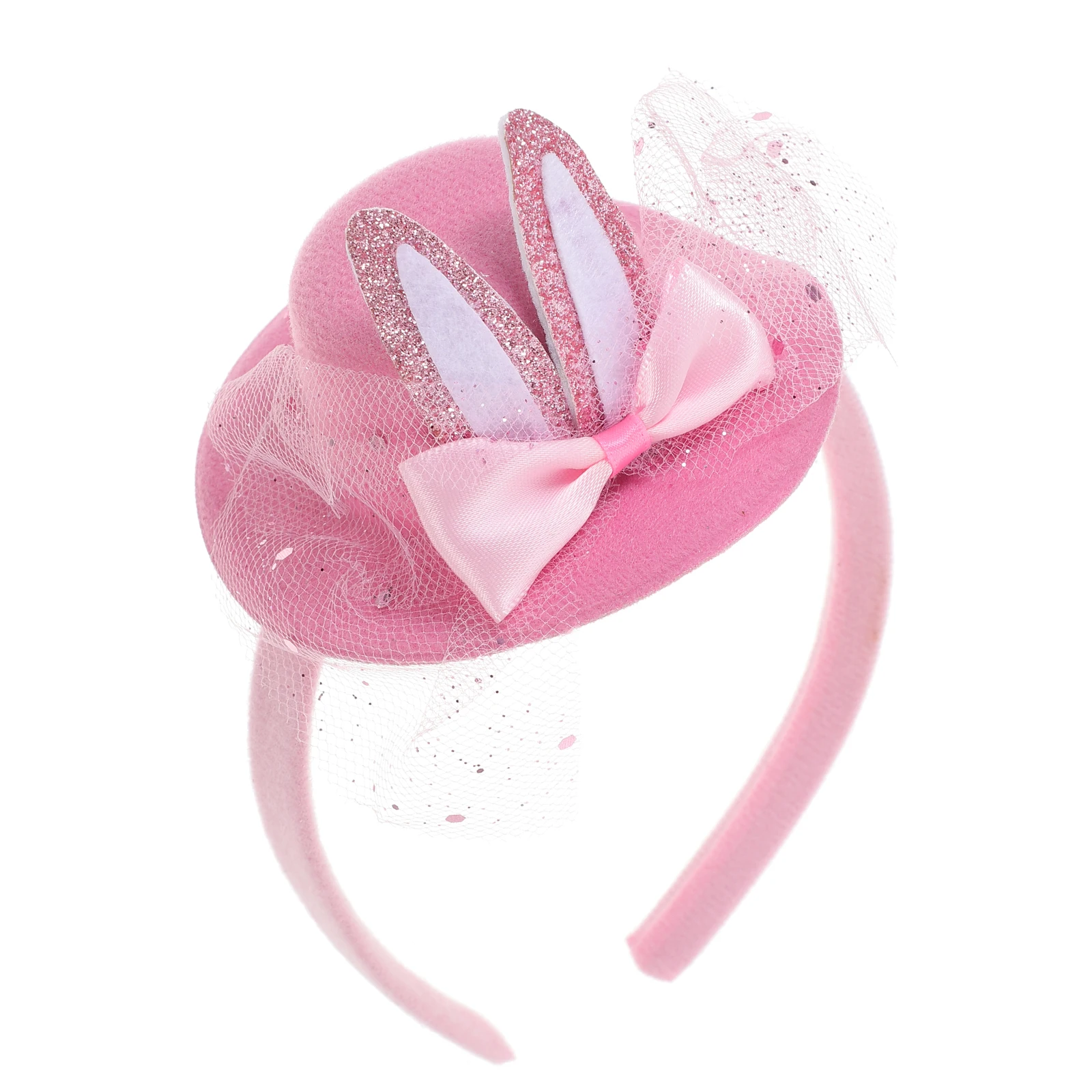 

Adorable Lightweight Bunny Ear Headband Comfortable Rabbit Hair Hoops For Easter Carnival Cosplay Party Costume Accessory