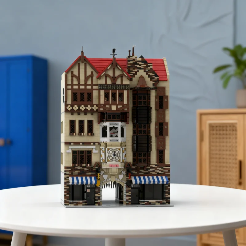 

6721 деталь MOC: Модель Лондонского дворца Перт (без интерьеров), конструктор, архитектурные игрушки, рождественские подарки, развивающие идеи для детей