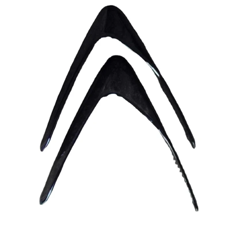 1pair Motorcycle  For big sheep side glass spring big sheep 150 CH250 triangular glass foot shroud black /silver