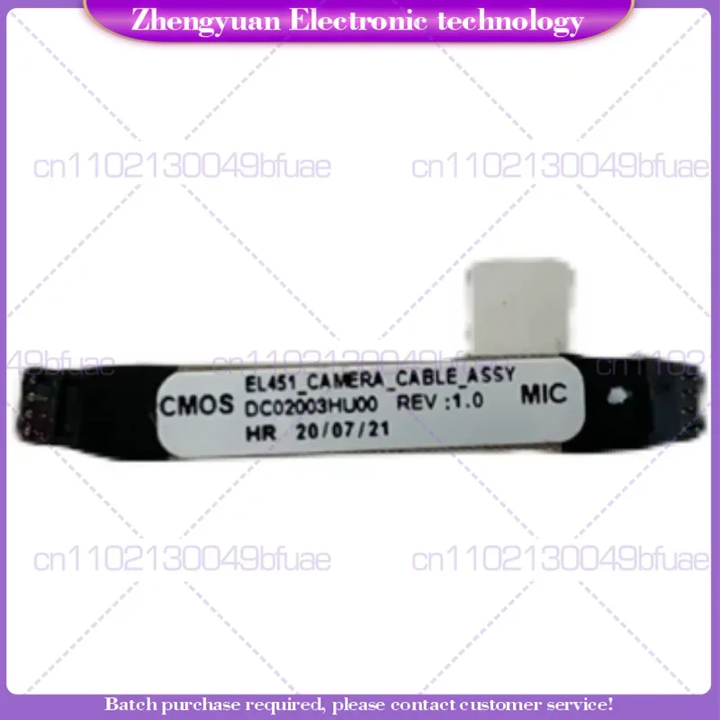 Replacement For Lenovo Xiaoxin Air14 2019 Camera Cable EL451 DC02003HU00