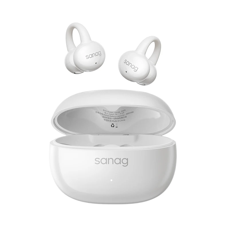 Sanag Z60S Oorclip op OWS-oortelefoon HiFi-geluid Open oordopjes Audífonos Bluetooth draadloze hoofdtelefoon Flash-verkoop Headsed