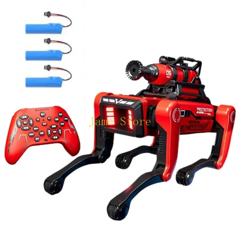 LX0B Intelligent Four Legged Robot with Remote Control & Auto Cooling System for Home