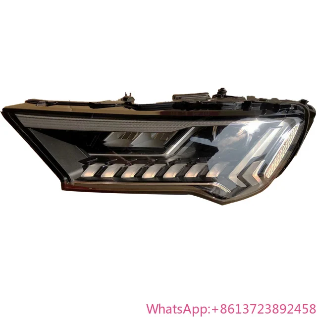 

For 2020-2023 Original Q7 LED Headlight Car Lighting System for Audi Q7 Headlights Headlamp Supplier Direct Sales
