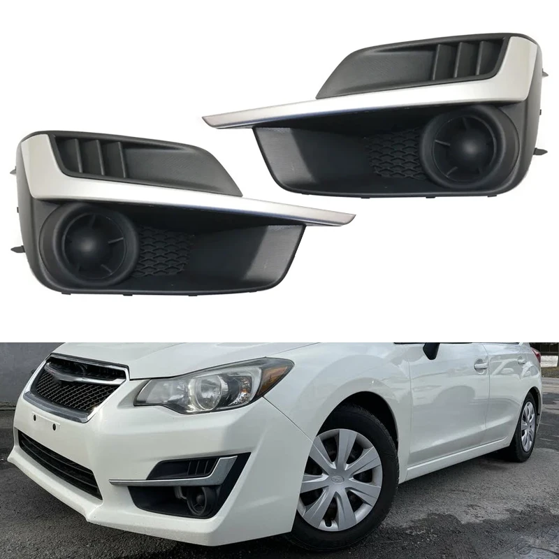 

Pop For Subaru Impreza 2015 2016 Car Front Fog Lamp Front Bumper Fog Lamp Frame Cover Fog Lamp Trimming Bezel Cover 57731FJ410