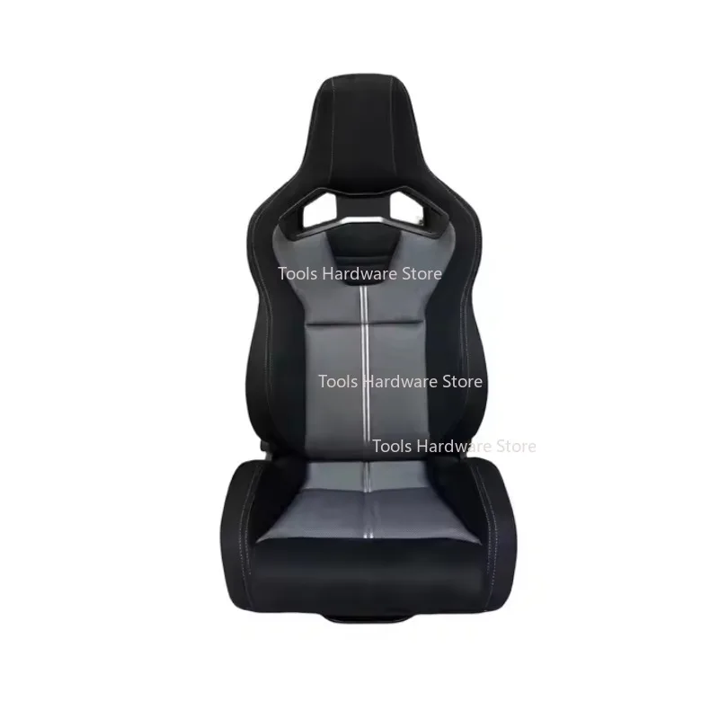 

Black CS Full Fiberglass Back Double Knob Car Racing Seats
