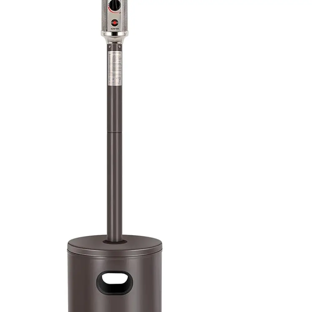 

Patio Heater with Sand Box, Table Design, Double-Layer Stainless Steel Burner, Wheels, Tip-over Protection System, Outdoor Heate