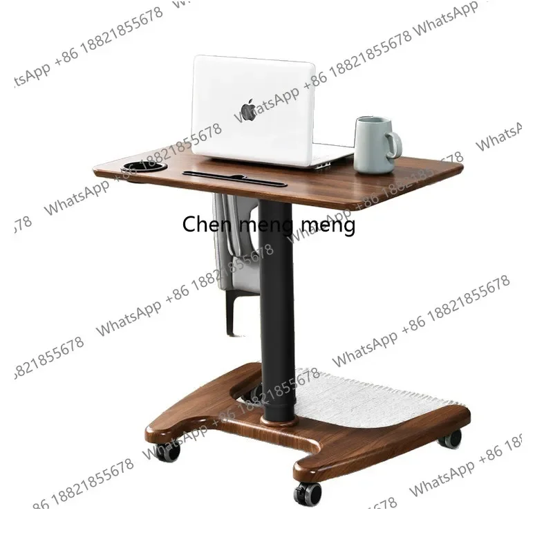E153 Movable lifting computer desk office learning to write bedside bedroom home lifting table
