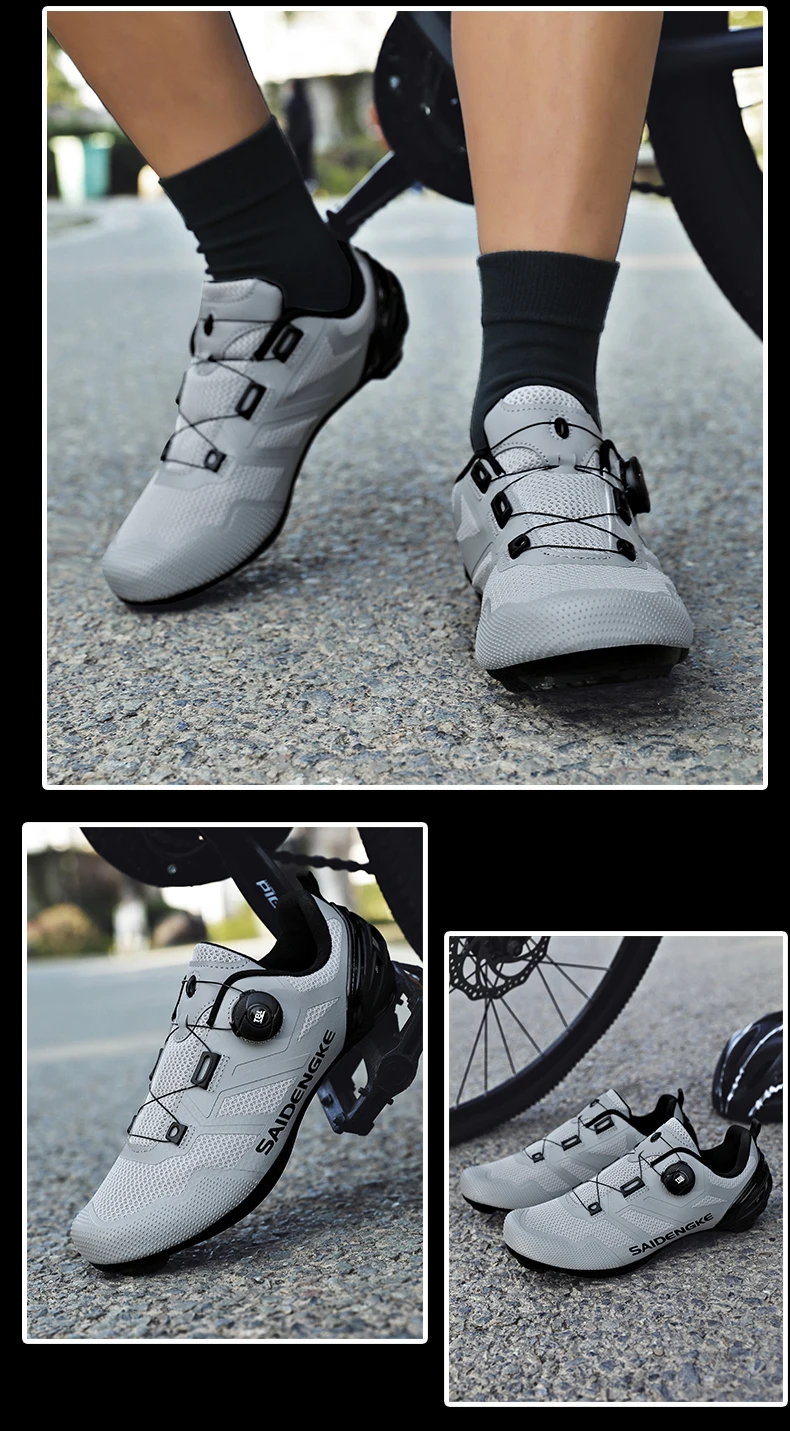 2026 Neue Professionelle Radsportschuhe für Herren und Damen, Mountainbike-Schuhe mit SPD-Klammern, MTB-Fahrradschuhe, Speed-Sneaker für Geländefahrten – Detail 15