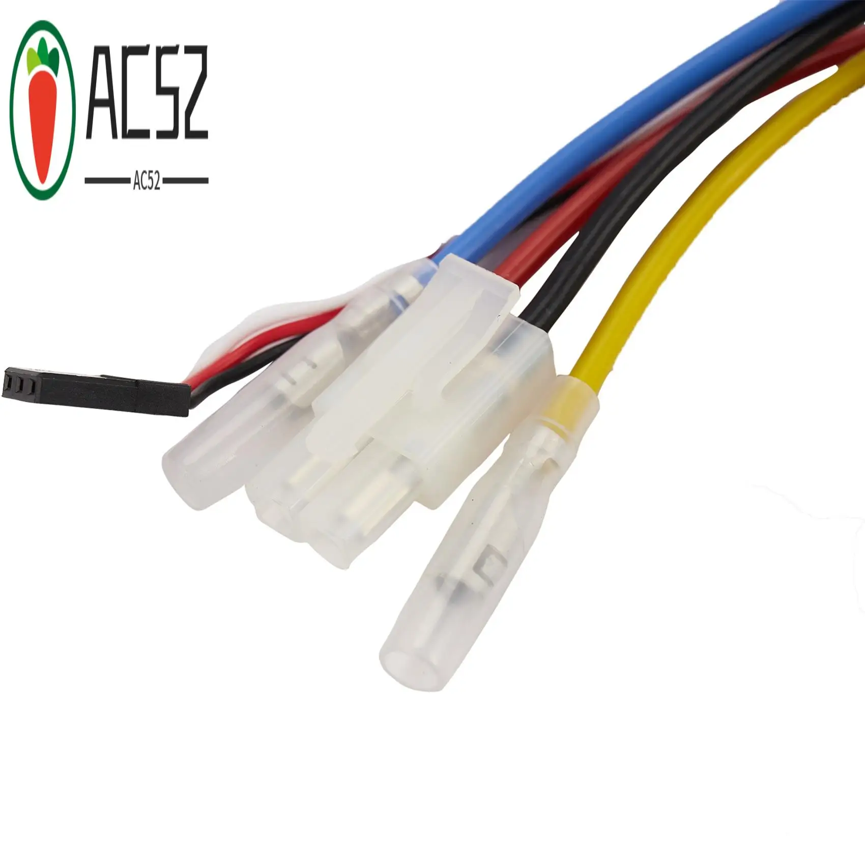 

AC52-2X WP-1060-RTR Waterproof 2S-3S 60A Brushed ESC For 1/10 Tamiya Traxxas Redcat HPI RC Car Parts