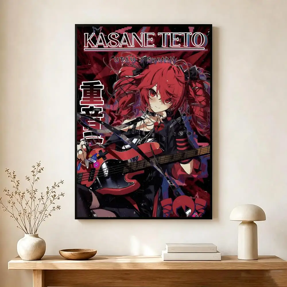 virtual singer K-Kasane Teto Poster Modern Home Decoration Interior Design & Contemporary Wall Art Collection