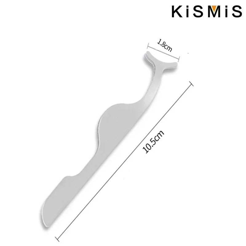 스테인레스 스틸 사용하기 쉬운 내구성 있는 메이크업 도구 완벽한 인조 속눈썹 배치 도구 핀셋 미용 건강
