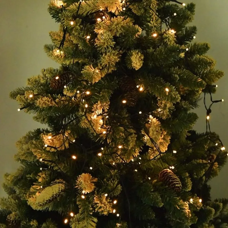 1/2 حزمة من 30/100 سلسلة أضواء شمسية LED مع 8 أوضاع مناسبة للمهرجانات وحدائق عيد الميلاد وحفلات الزفاف #6