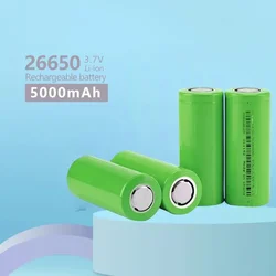 26650 5000 mah bateria o dużej pojemności 26650 3,7 V litowo-jonowa do latarki akumulatory litowe 26650