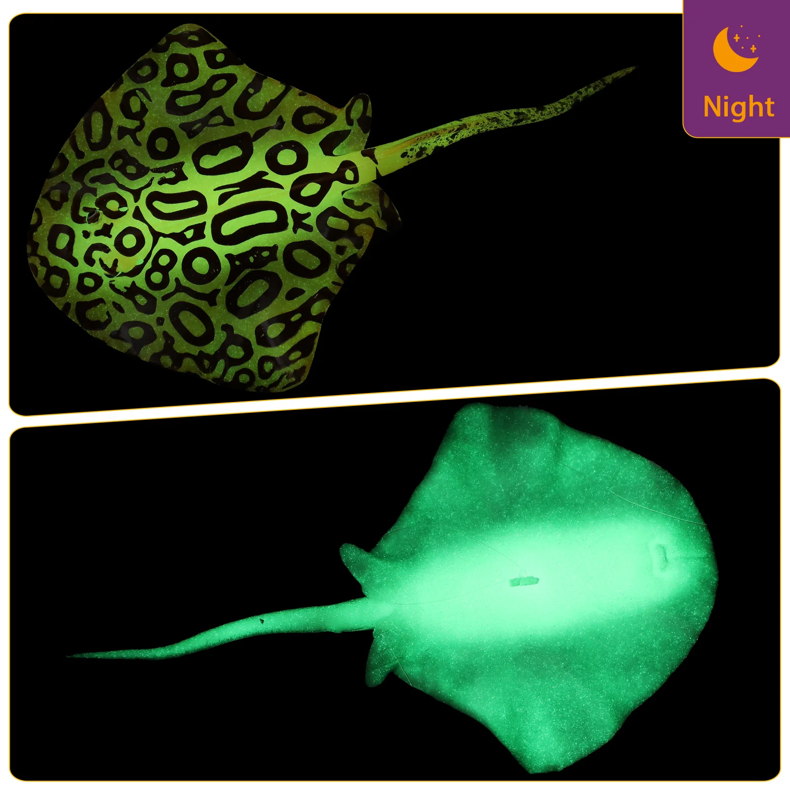 

2pcs Simulation Modeling Statue Fake Ornament For Aquarium Tank Decoration Lifelike Silicone Decorative Fish Figure Fish Tank