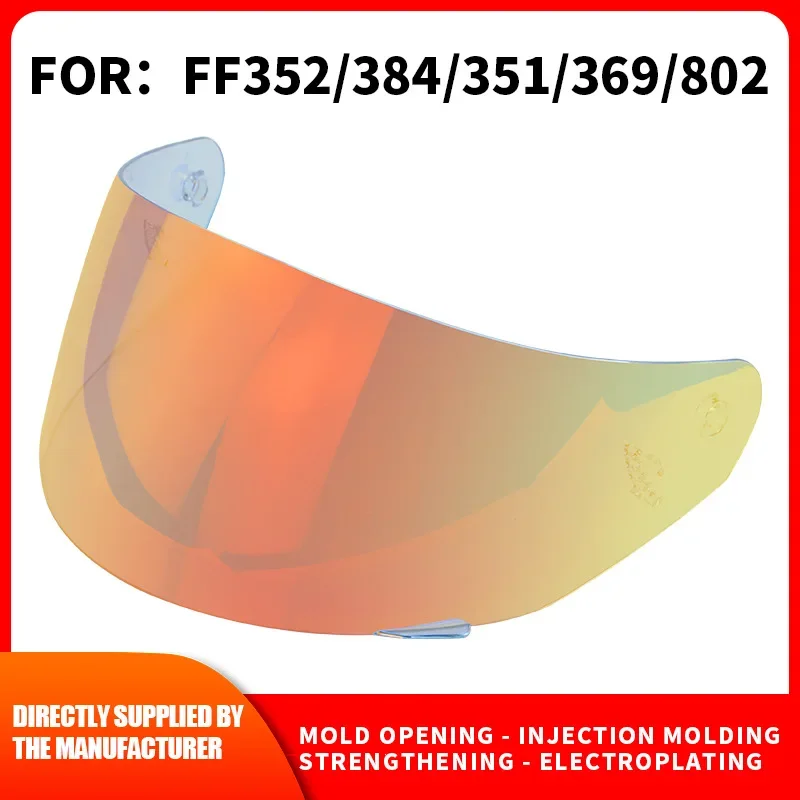 

Motorcycle Helmet Replacement Visor, Suitable for FF352/384/351 Storm Hood Lens, Helmet Accessories，New，2024