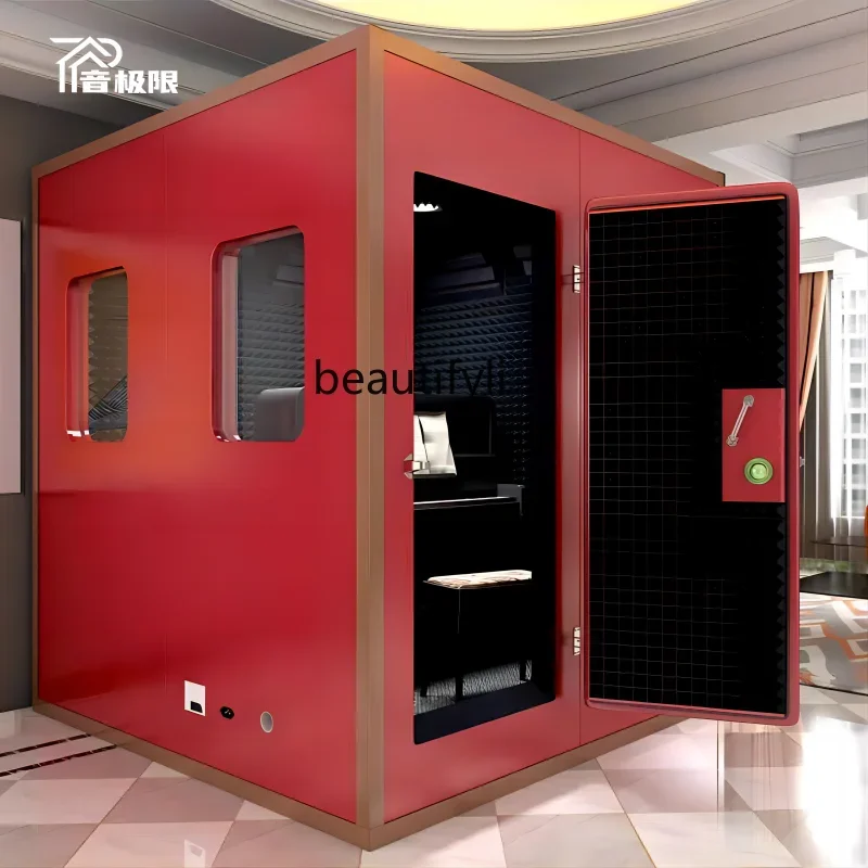 

S7486 ss Hot-selling new home sleeping compartment mobile custom recording studio piano room drum set mute cabin