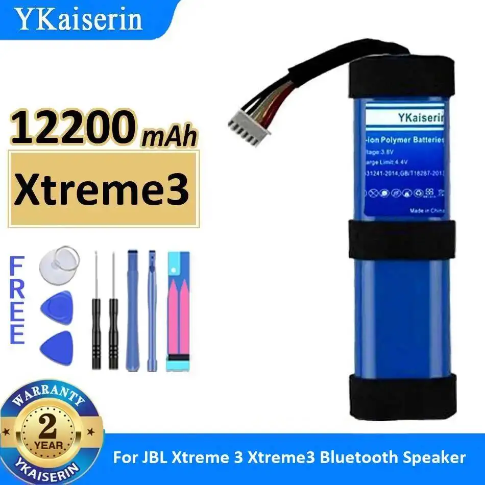 

Xtreme3 Bluetooth Speaker Battery For Jbl Xtreme 3 Speaker Premium Replacement 12200mAh