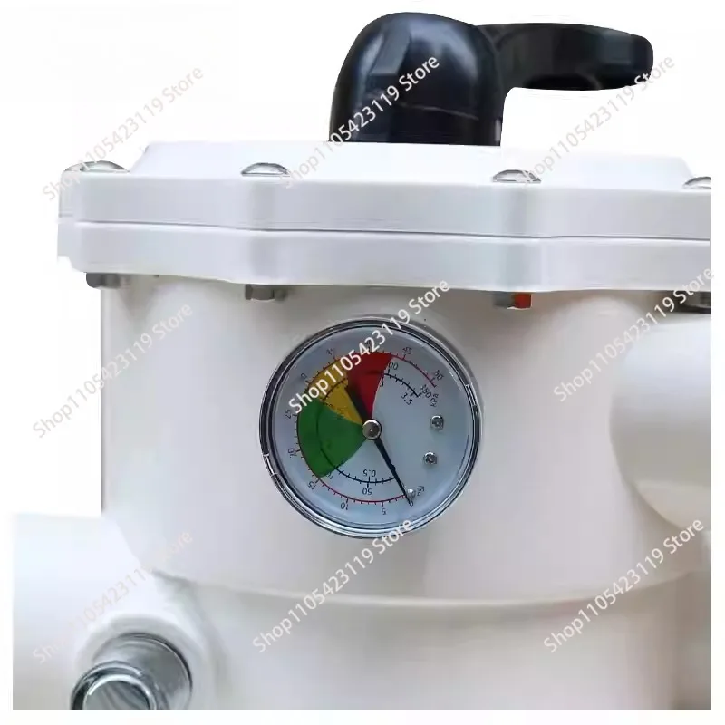 Swimming Pool Equipment Sand Tank Head, Sand Tank Filter Controller Six-way Valve, Water Circulation Filtration