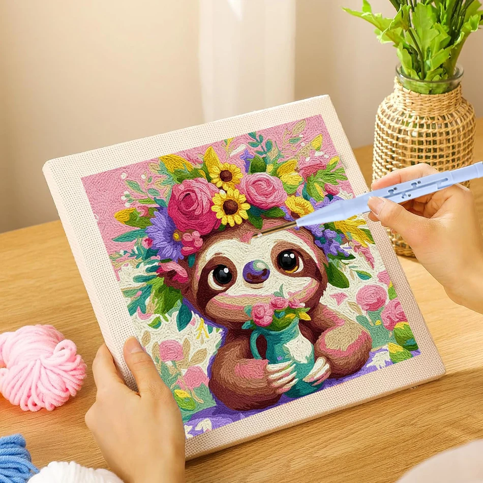 25X25CM Punch Needl…