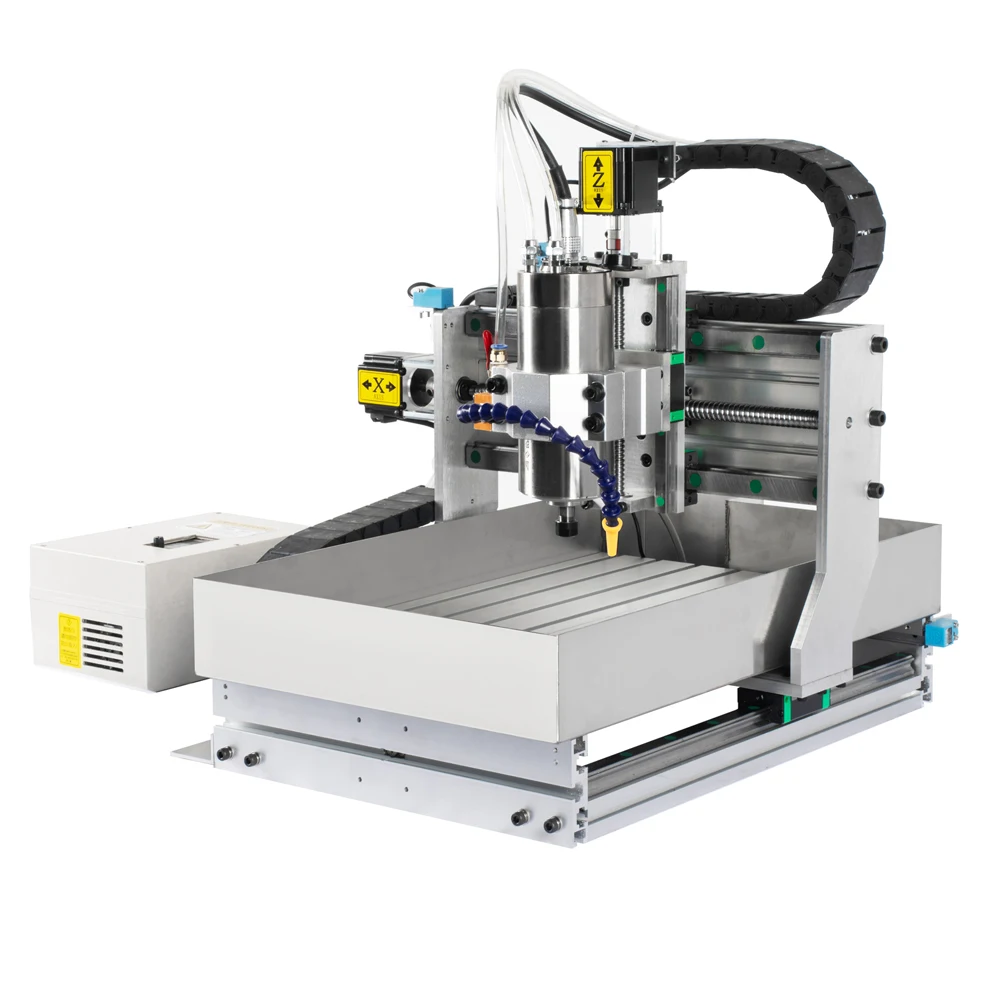 

Hobby 3D CNC Router 3040 6040 6090 1.5KW 2.2KW Spindle 3/4Axis CNC Milling Engraving Drilling Carving Machine with Water Tank