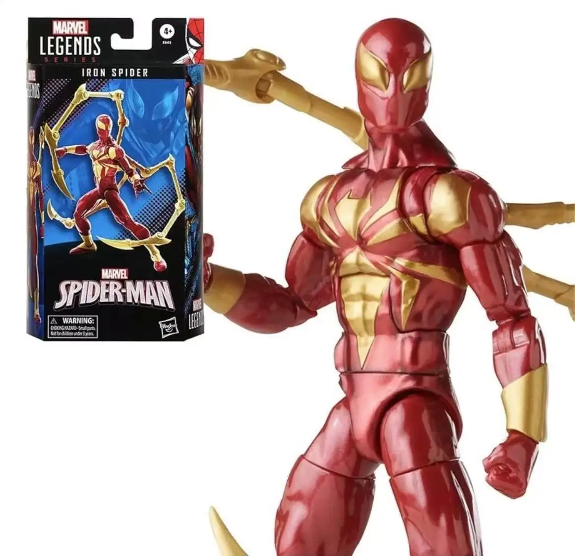 

In Stock Hasbro MARVELLEGENDS Steel Spider-Man 6-inch Limited Movable Doll Hand Puppet