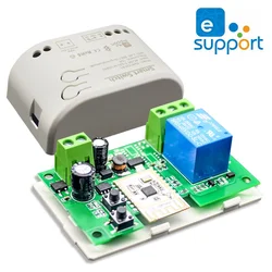 1CH RF Smart Switch 12V 24V 220V AC DC WIFI Ewelink Remote Control  Garage Door Opener Switch 10A Relay Self-locking inching