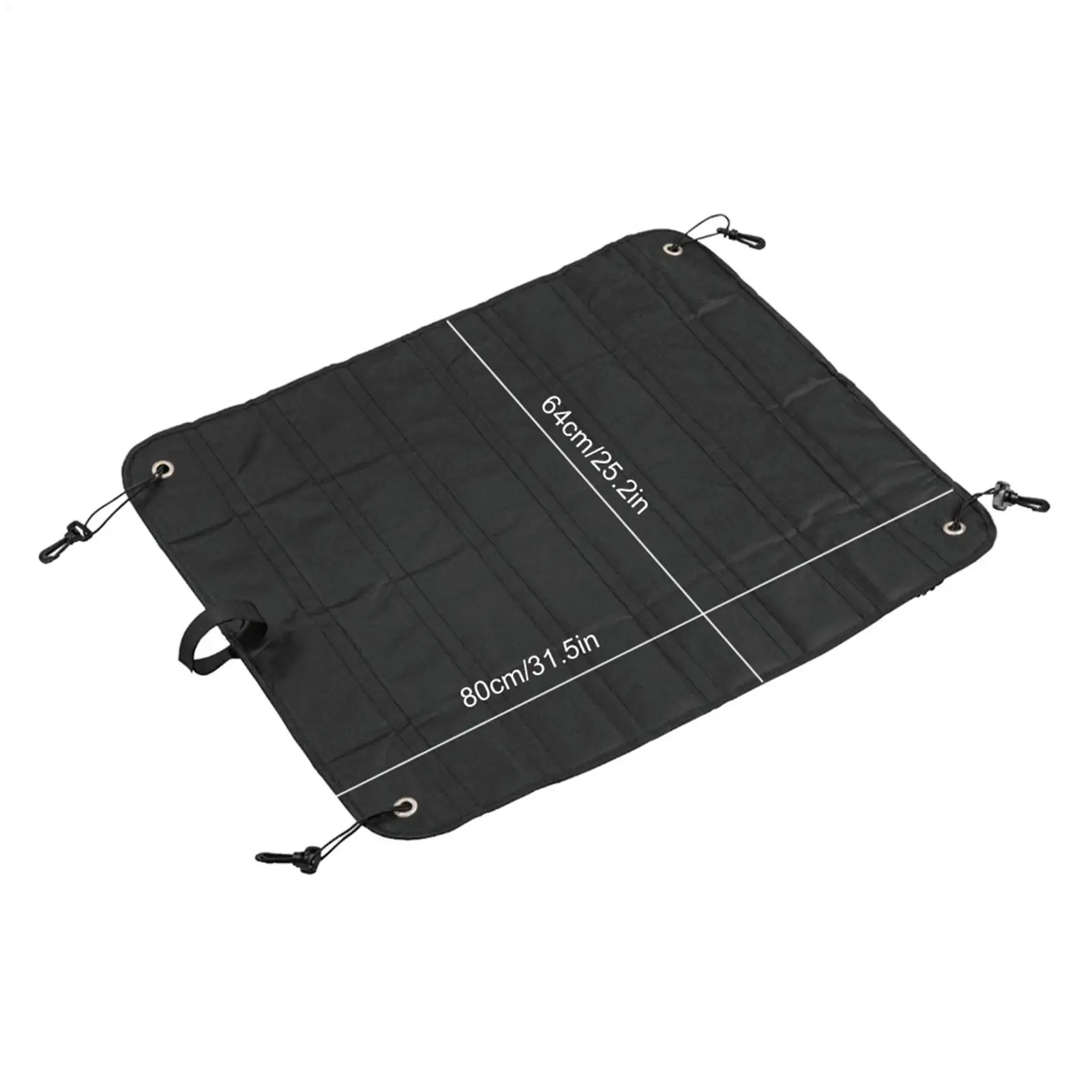 Universal Car Trunk Mat Waterproof Dustproof Car Bumper Protection Prevent Scratches Anti-Dirty Fold Pad For SUV Dogs Sedan - view 6