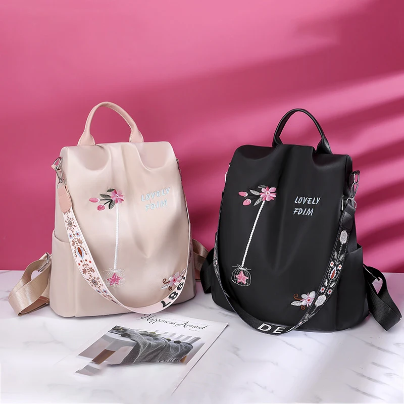 New Arrival Shoulder Waterproof Oxford Fashion Anti-theft Women Backpacks Print School Bag High Quality Large Capacity Backpack