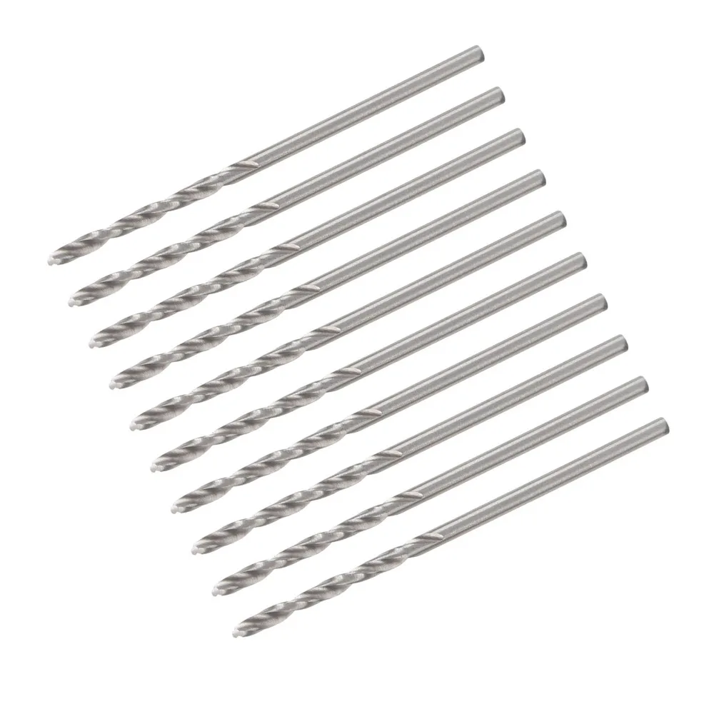 1.75mm Diameter Twist Drill Bit 46mm Length Extra Long Straight Shank Drill Bit Fully Ground High Speed Steel Micro Drill Bits