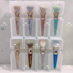 Flower Knows Swan Ballet Dotting Brush Moonlight Mermaid Powder Blusher Brush Chocolate Strawberry Rococo Unicorn Brush