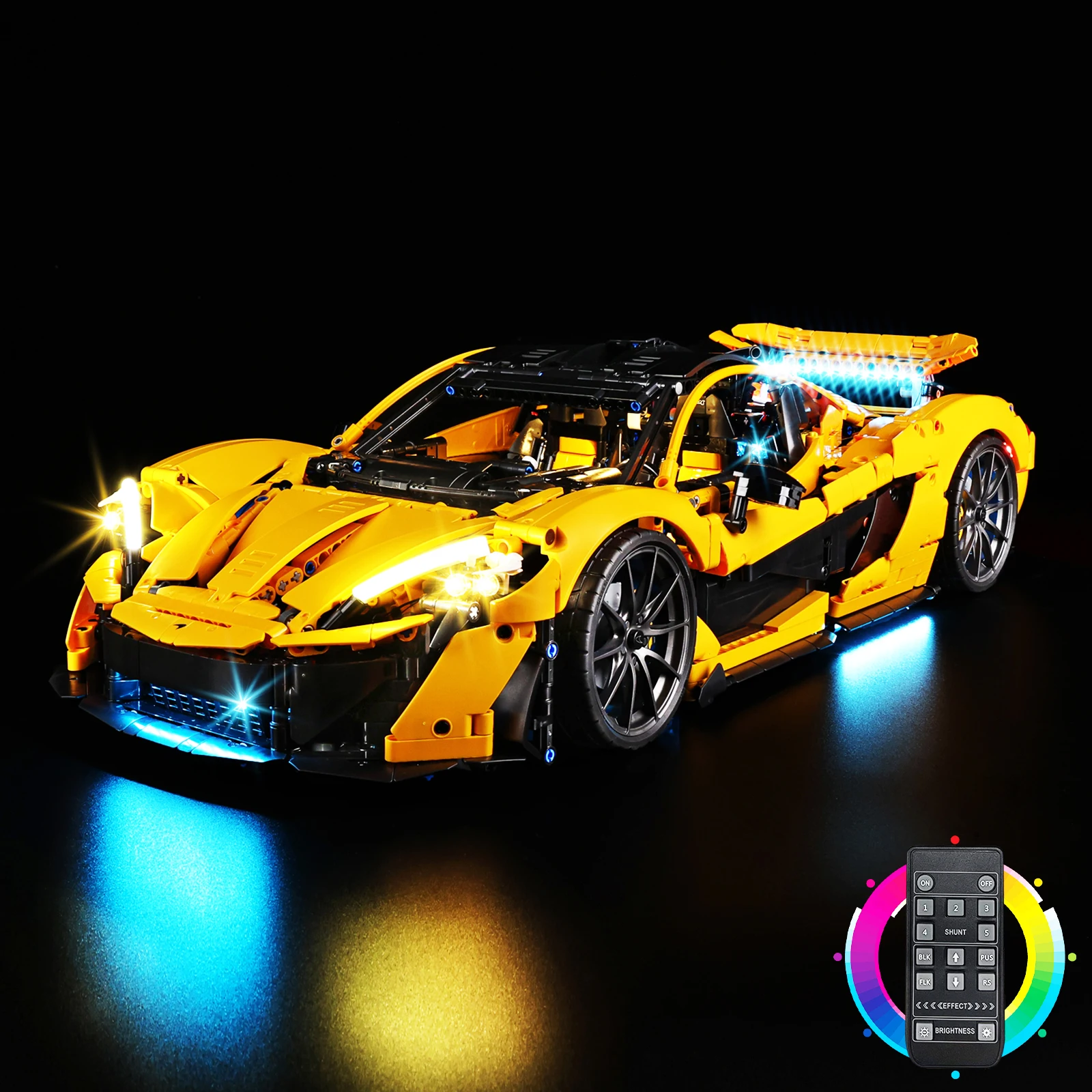 

LED Lighting Set Suitable for LEGO Technic McLaren P1 42172 Building Blocks