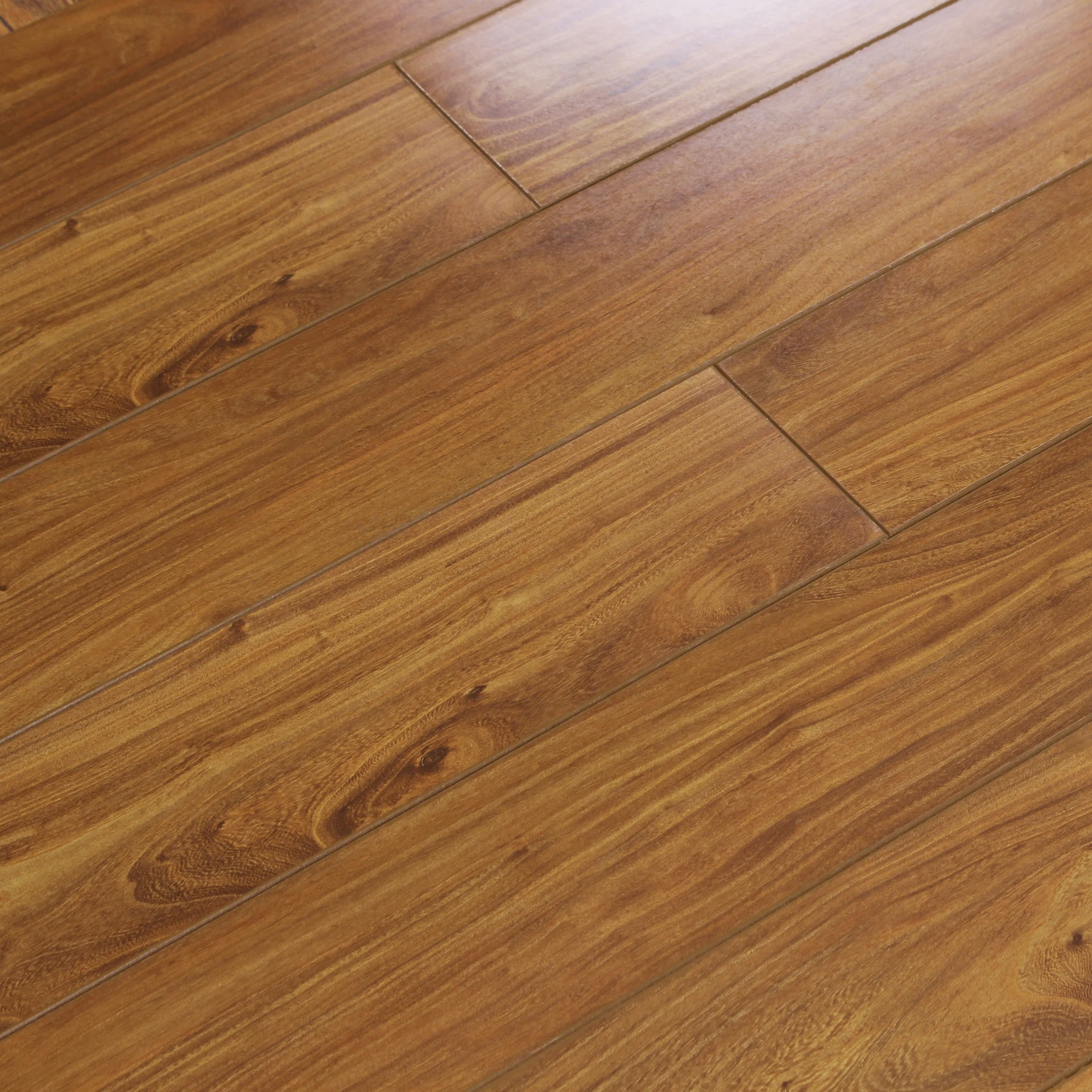 أرضيات مصقحة MDF HDF باللون الأبيض النقي والأسود مع 8 مم و12 مم #3