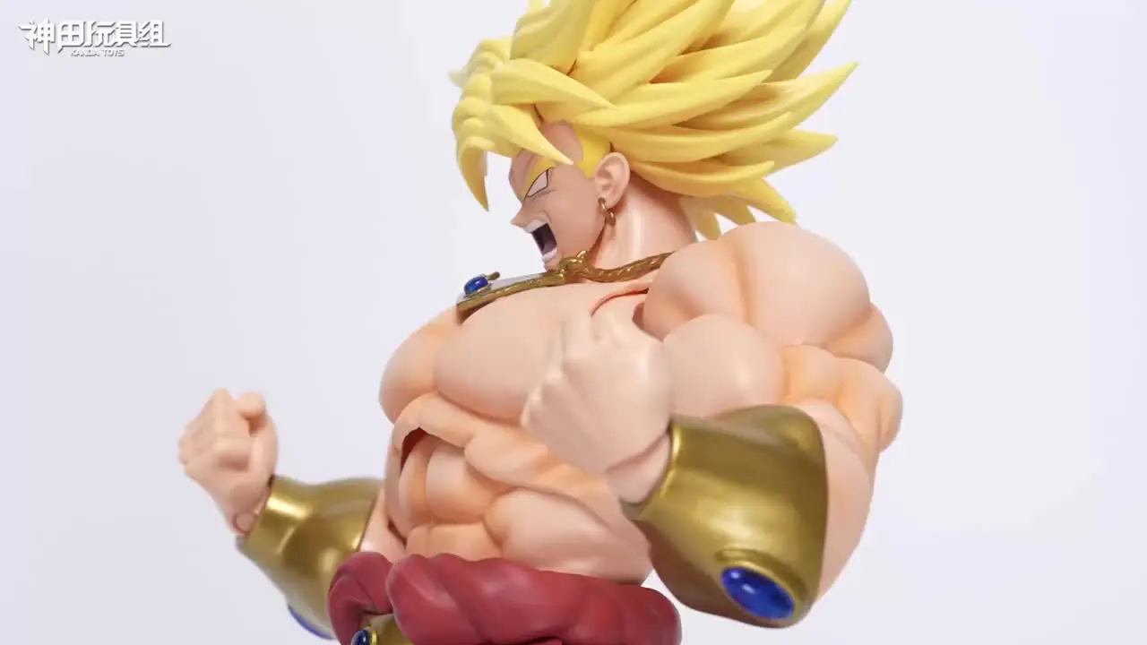 Em Estoque: Boneco de Ação ZT Studio Broly Dragon Ball Z ZT01 ZT02