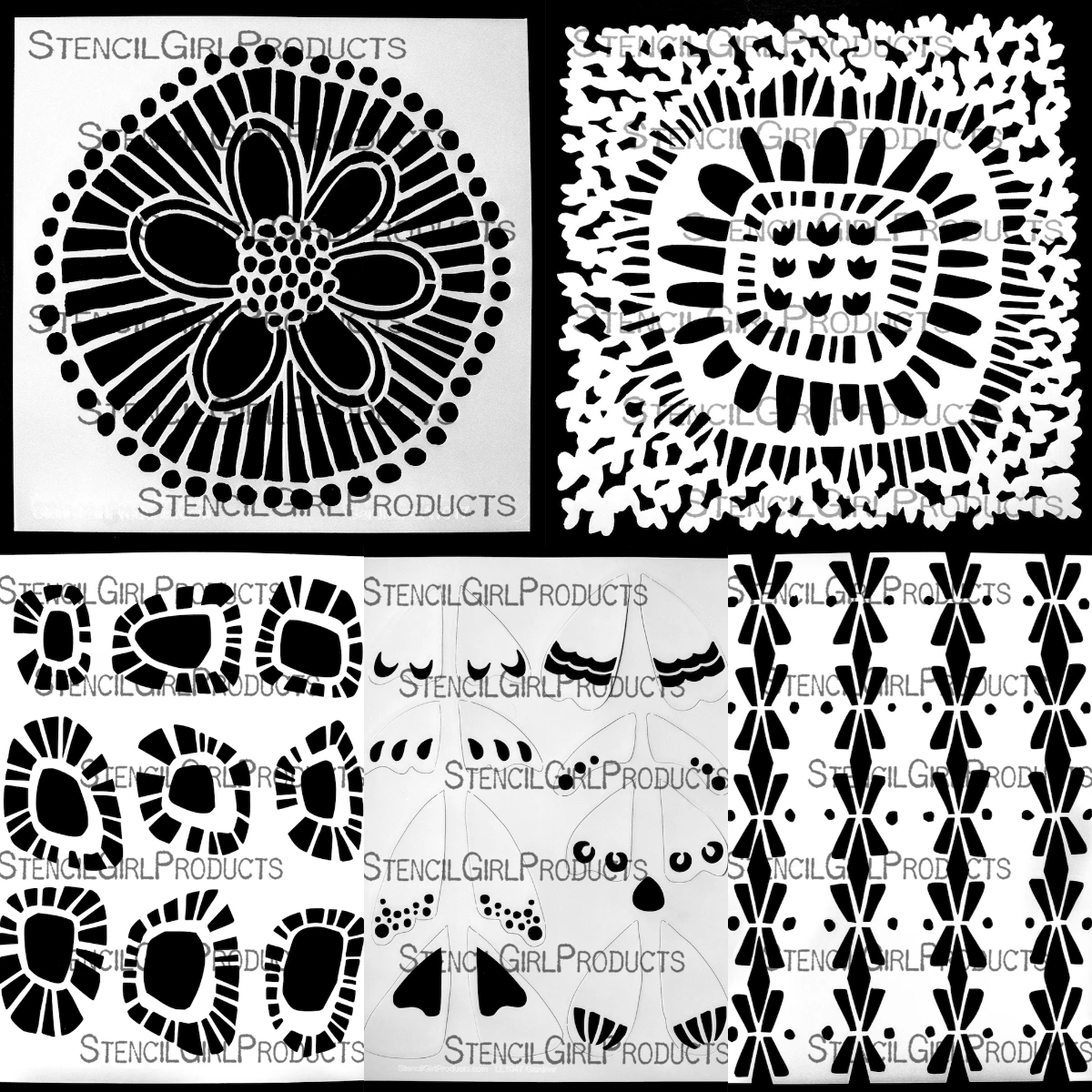 Folksy Rounds and Crease Stencil For DIY Scrapbooking Crafts Maker Photo Album Template Handmade Decoration 2026 New
