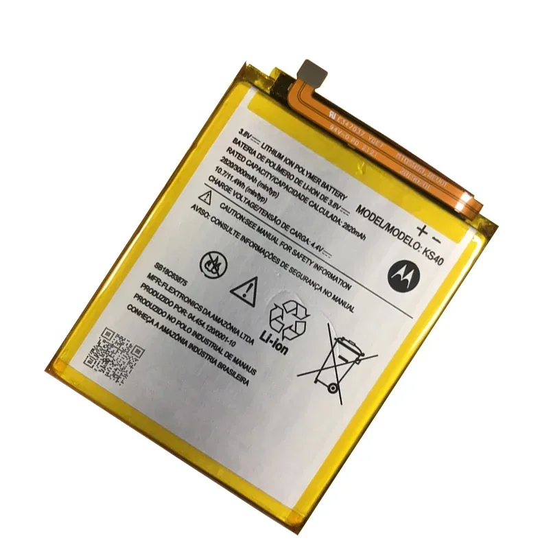 100% Original KS40 3000mAh Battery For Motorola Moto E6 Play XT2029 XT2029-1 Phone Batteries