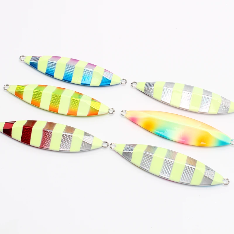 SF23 Fishing Lure Metal Jig Slow Jig Metal Casting Spoon 120G/150G/200G Artificial Bait Off Shore Cast Jigging Fishing Tackle view 5