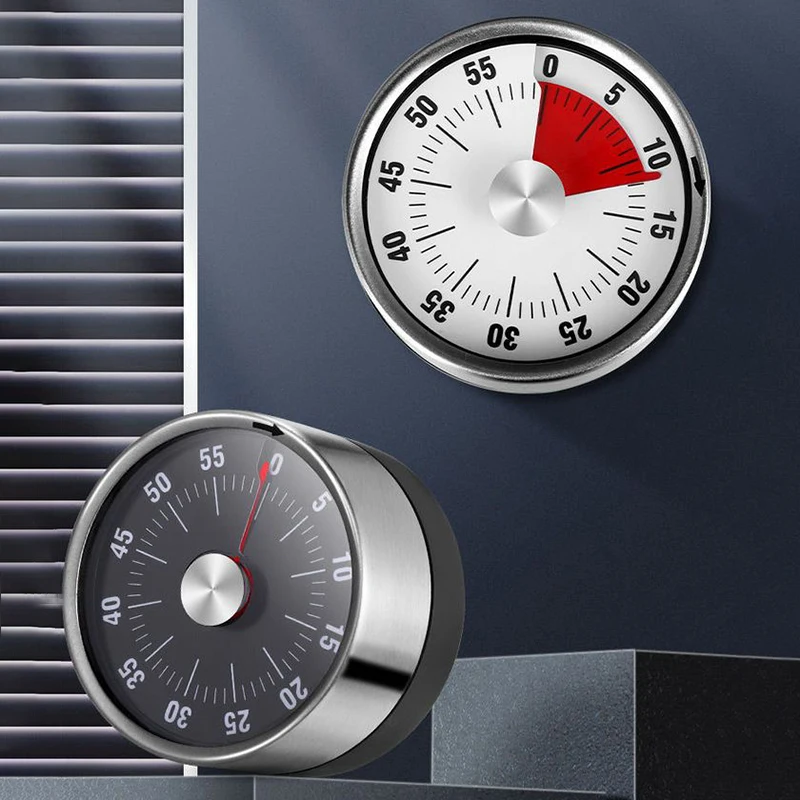 Mechanical Kitchen Timers Pomodoro Eggs Cooking Timer Professional Kitchen Cooking Magnetic Digital Timers Desktop Timer Gadgets