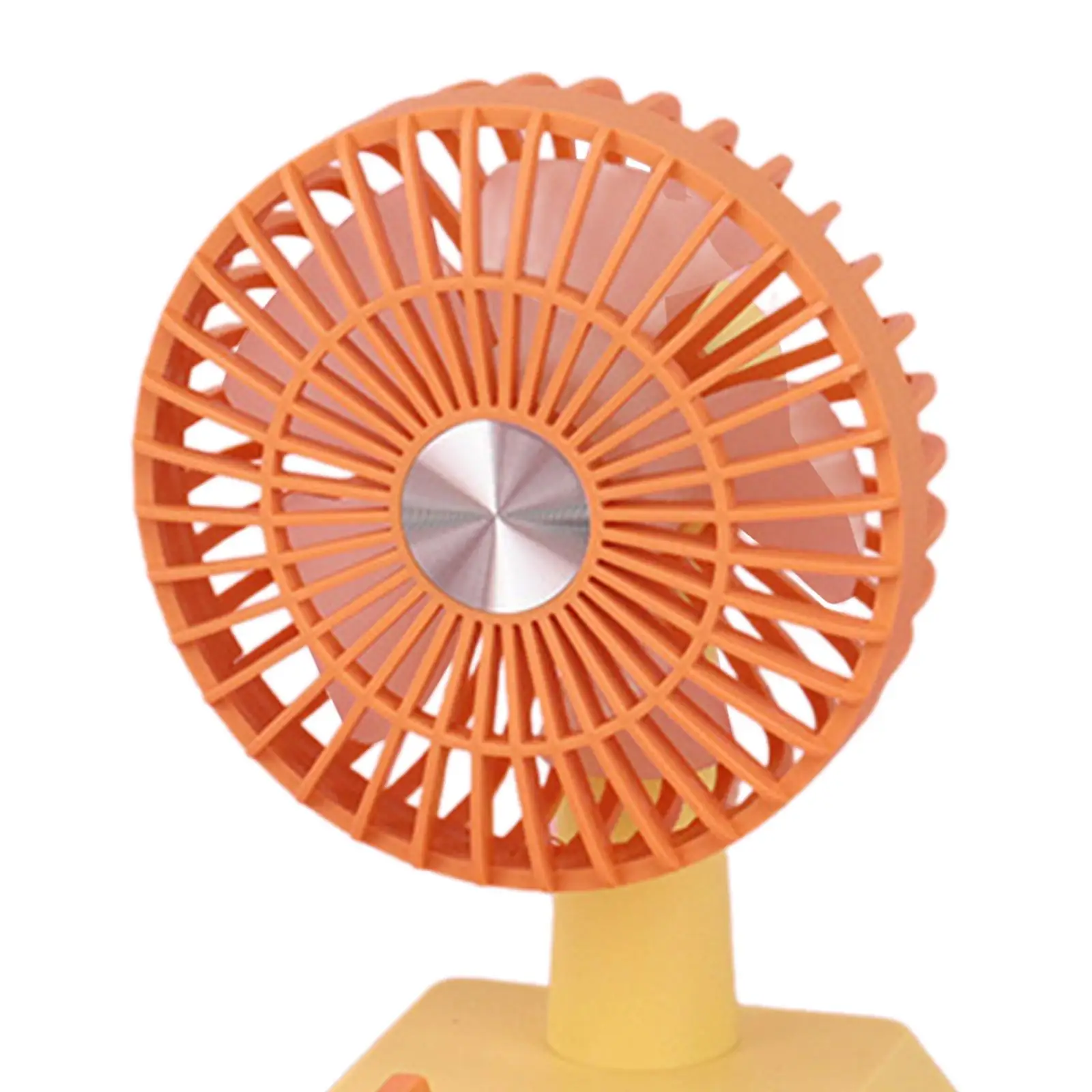 Handheld Fan Lightweight with Light USB Rechargeable Personal Fan Desk Fan for Indoor Outdoor Traveling Sports Fishing Men Women