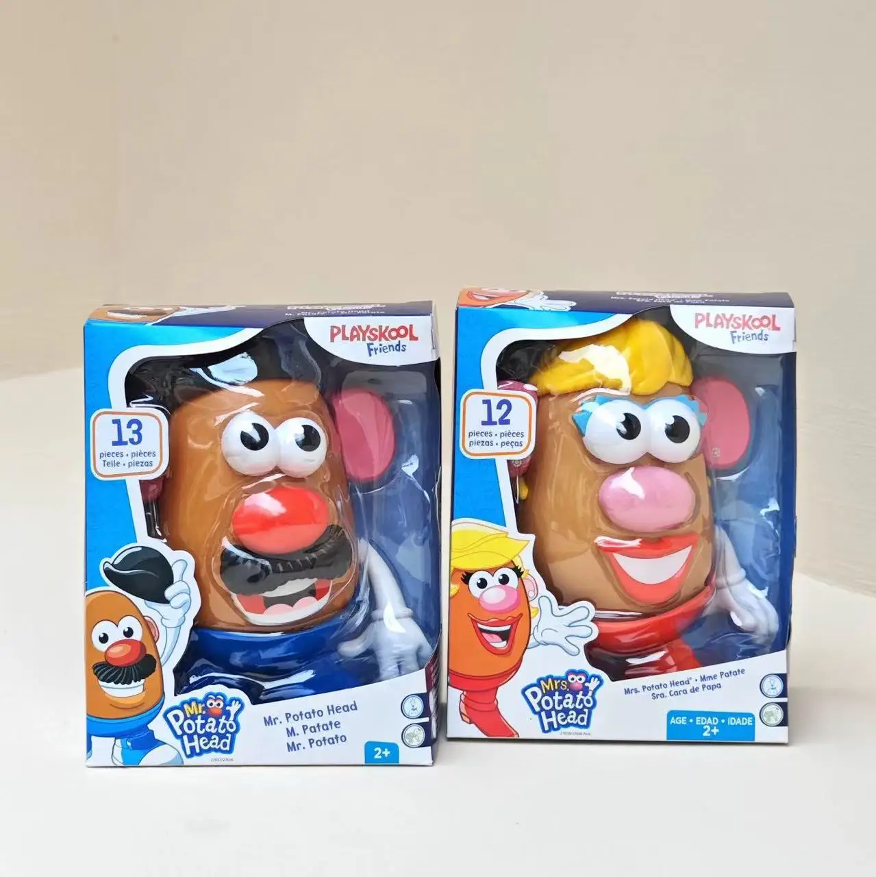 Figuras de Acción de Toy Story de Hasbro, Sr. Patata y Sra. Patata, Juguetes Educativos, Colección de Modelos, Regalos