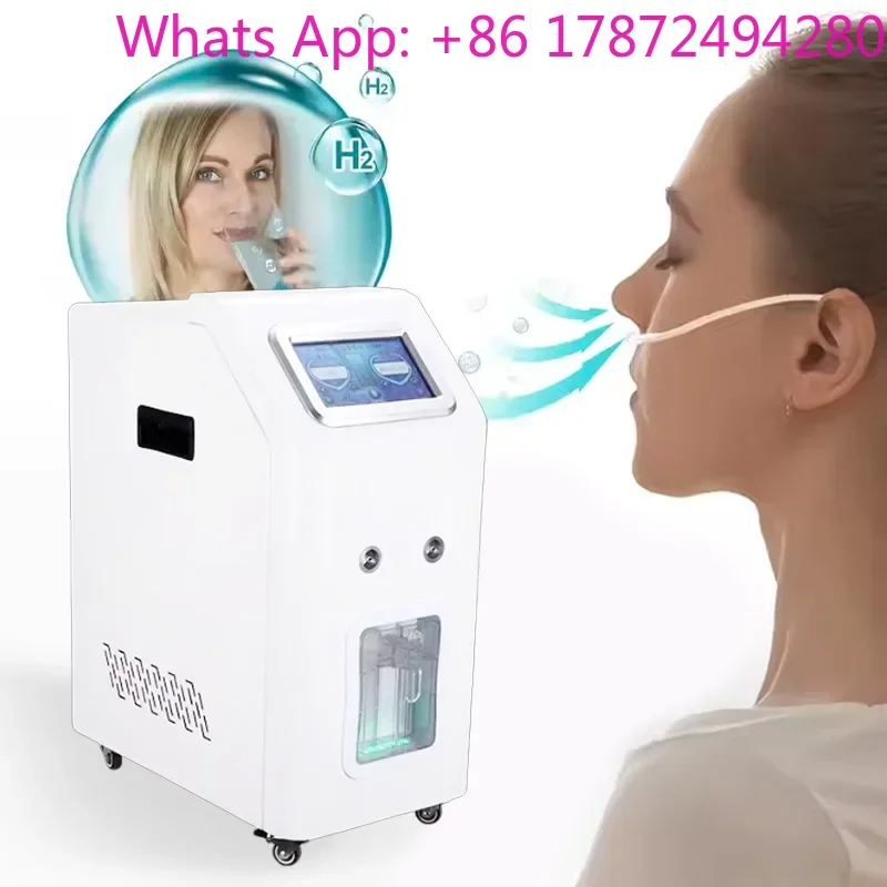 Oxyhydrogen Therapy Machine, PEM Electrolysis Hydrogen Oxygen Generator for Home Inhalation